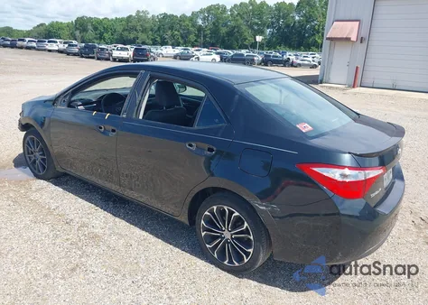 2015 Toyota Corolla S Plus z USA, uszkodzony, nr VIN 5YFBURHE3FP361593